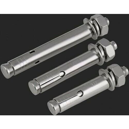 M8 316 stainless steel expansion screws / extended expansion screws