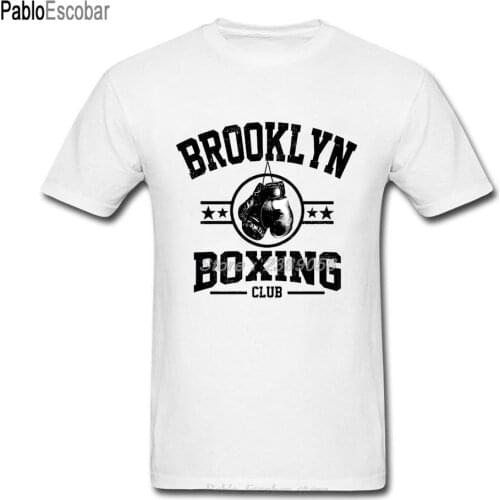 Men T Shirt Brooklyn Boxinger Luxury Brand MMA Tee shirts Short Sleeve Man Clothes Camisetas Hombre