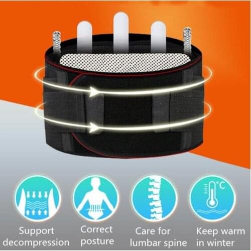 Male Pain Belt Back Corset for Men Heavy Lift Work Back Support Brace Shoulder Straps Lumbar Support Belt Posture Corrector