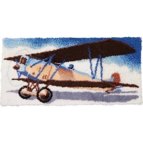 Latch Hook Kits for Adults and Kids Latch Tapestry Kit Hook Kit with Printed Glider Pattern Relaxing and Fun Hobby Kit Home