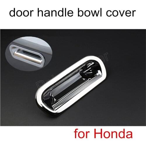 Free shipping Chrome Rear Door Handle Cover Door Bowl Trim For Honda CR-V CRV 2012 2013 2014 hot sale