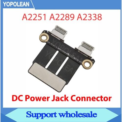 Origina New Laptop DC jack 821-01646-A For Macbook Pro 13" 16" A1990 A2141 A2159 A2251 A2289 A2338 DC Power Jack Board Connector