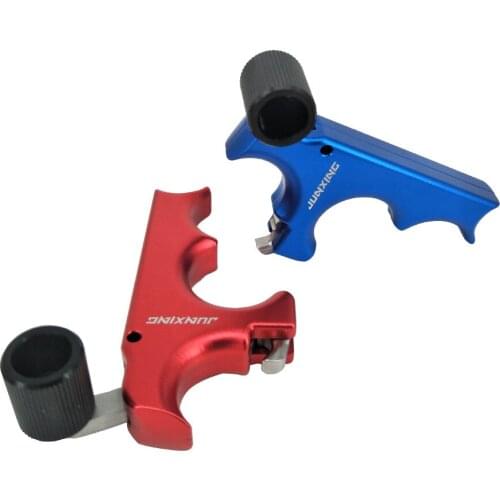 3 Fingers Stainless Steel Bow Release Aid for Compound Bow Archery Accessories Wrist Clamp Type Hook Type Release Aid Grip