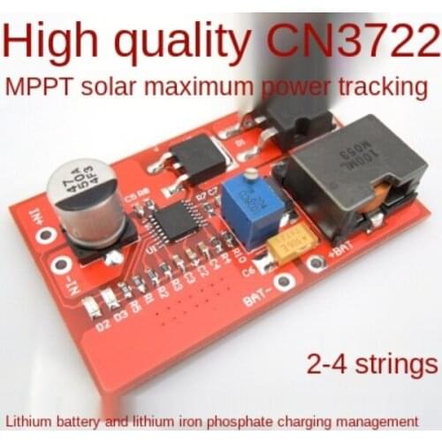 10.8V charging 12.6V 3-Series lithium battery charging solar controller cn3722 solar charger
