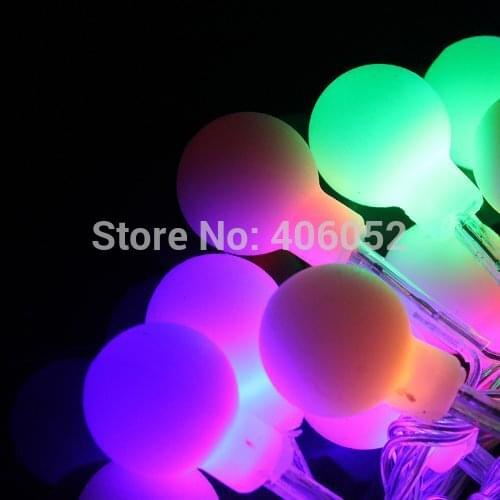 Wedding Decoration led string light 5m 50LEDs 110v 220v RGB LED Ball string lighting indoor decoration
