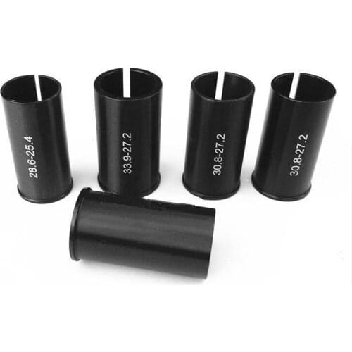 Bike Alloy Seatpost Adapter Cycling Shim Seat Tube Convert Sleeve Tube Mountain Road Bicycle Conversion Seat Post Multi Size 1pc