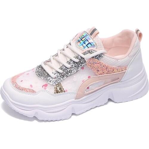 Tenis Feminino 2020 Luxury Brand Platform Shoes Women Tennis Shoes Female Stability Walking Footwear Sneakers Jogging Trainers
