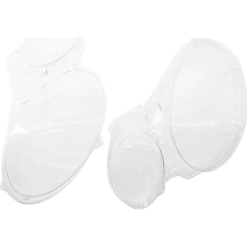 1Pair Headlight Lens Lampshade High-quality Clear Headlamp Cover For Mercedes-Benz E CLASS W211 E350 E55 AMG 02-08 4-Door