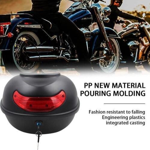 2019 Motorcycle Tour Tail Box Trunk Electric Vehicle Rear Trunks Luggage Storage Box Moto Luggage Toolbox