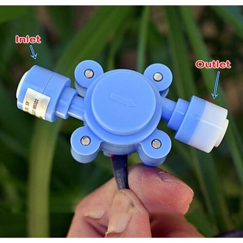 Food Grade Flow Sensor for Water Dispenser Coffee Tea Machine Electric Mini DC 5V 1/4 Pulse Counter Gree Electrical Accessories