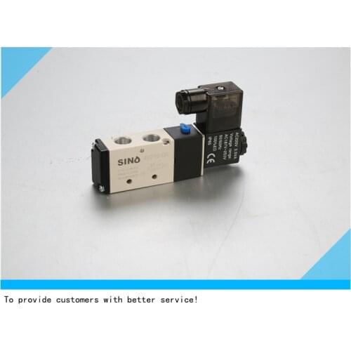 Electric solenoid valve 5 way 2 position 4V210/220/310/230-08/10control air Gas Magnetic Valve 12v 24v 220v 380v Pneumatic valve