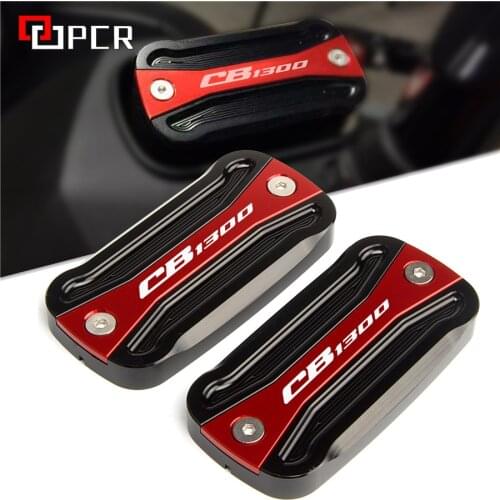 LOGO CB1300 For HONDA CB 1300 cb1300 SF SP 1997-2018 2019 2020 Bike Front Brake Fluid Cylinder Reservoir Cover Cap High Quality