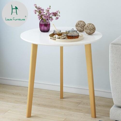 Louis Fashion Sofa Tables Beech Wood Simple Modern