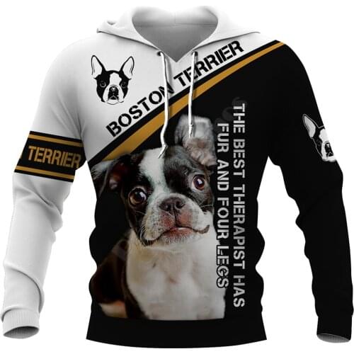 Boston Terrier 3D Hoodies Printed Pullover Men For Women Funny Sweatshirts Fashion Cosplay Apparel Sweater Drop Shipping 06