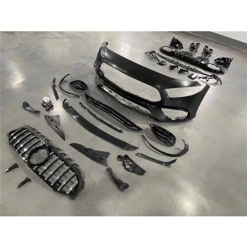 New2020 Amg Is Suitable for Mercedes Benz a W177 New A45 Surround A35 Bumper Lip Tail Throat Modification