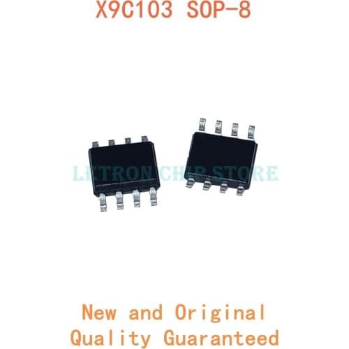 10PCS X9C103 SOP8 X9C103S SOP-8 X9C103SZI SOP X9C103SZIT1 SOIC8 SOIC-8 SMD new and original IC Chipset