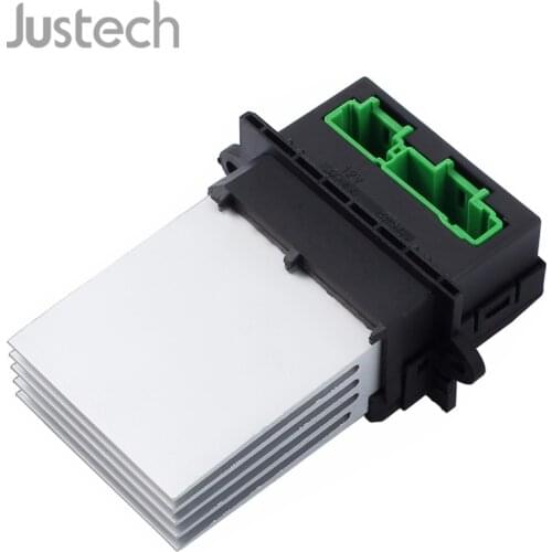 Justech New Heater Blower Motor Fan Resistor Unit 6441.L2 7701048390 For Renault Grand Megane Scenic 6441l2 Peugeot Citroen