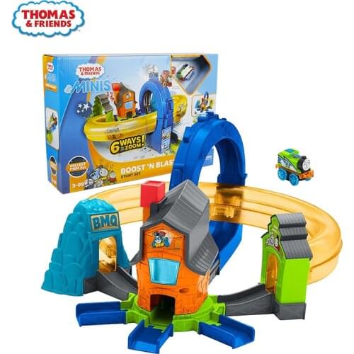 Original Thomas & Friends Mini Train Multiplay Track Collectible Railway Track Boy kids Toy Gift Model Car Toys For Children