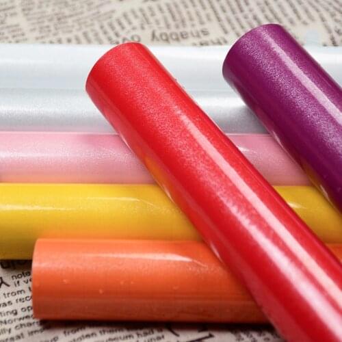 Pearlescent diy decorative film pvc furniture renovation stickers cabinet kitchen solid color waterproof self-adhesive wallpaper