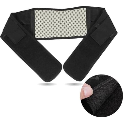 Adjustable Infrared Magnetic Back Brace Posture Belt Lumbar Support Lower Pain Massager Self-heating Therapy Waist Belt