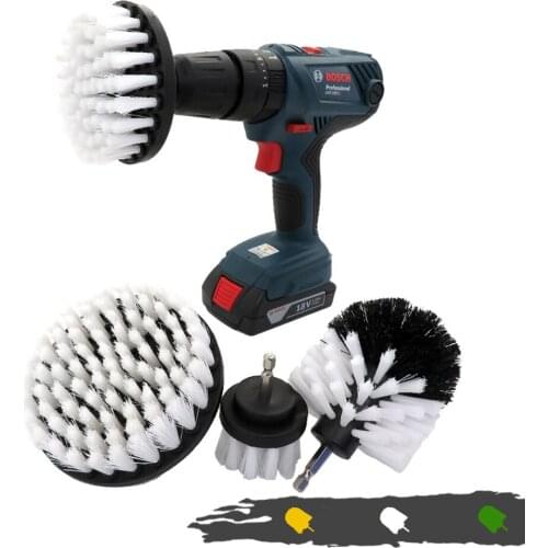 2/3.5/4/5 inches Electric Drill Brush Scrub Pads Grout Power Drills Scrubber Cleaning Brush Kitchen Bathroom Cleaning Tools