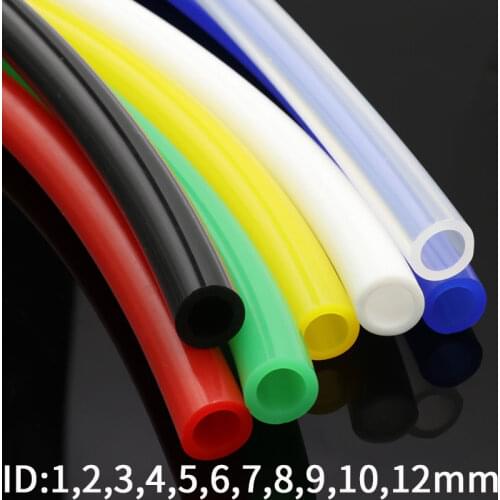 1M 6mm x 8mm PVC Tube Transparent Soft Pipe Antifreeze Oil Hose Garden Irrigation Soft Hose Plant Watering Pots Irrigation Tube