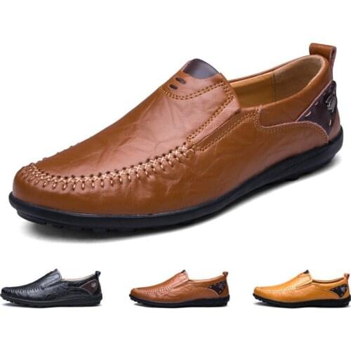 Genuine Leather Men Casual Shoes Italian Men Loafers Moccasins Slip On Mens Flats Breathable Hollow Out Male Driving Shoes
