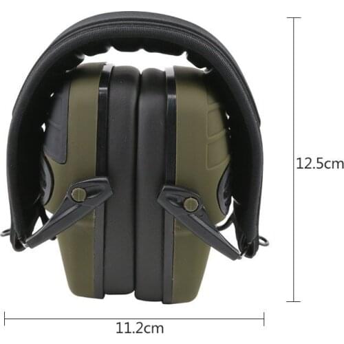 Outdoor Hunting Shooting Soundproof Tactical Headphones Army Fans CS Combat Noise Reduction Folding Military Headset Earmuffs