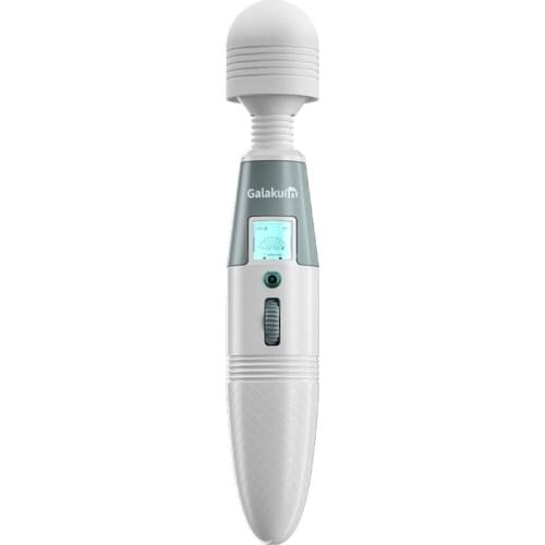 Female Screen Display Speed Magic Wand AV Vibrator Sex Shop for Women Clitoris Stimulator Sex Products for Adults Masturbator