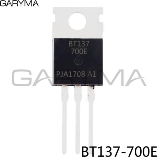 10pcs BT137-700E BT137 Thyristor Triac TO-220AB