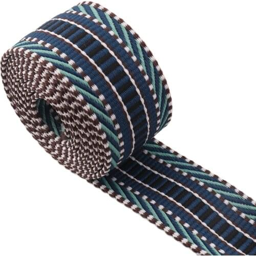 3yards 38mm Cotton Webbing Stripe Webbing Fabric Webbing Belt Strap Handbag Strap Canvas Webbing Bag strap Dog webbing Collar