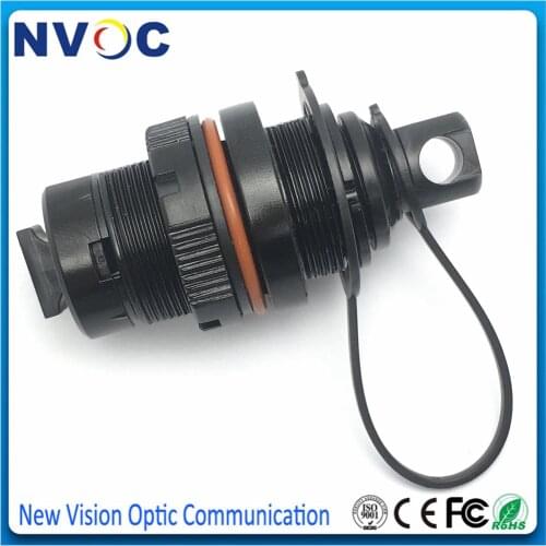 40Pcs/lot Outdoor IP67 Cor ning Telecom Waterproof Fiber Adaptor,OptiTap Fiber Optical Mini SC APC Fiber Optic Adapter/Adaptor