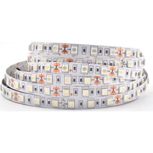 5M 5050 LED Strip DC12V 60LEDs/m Flexible LED Light RGB red green blue yellow white 5050 LED Strip 300LEDs 5m/lot