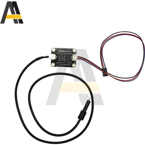 Water Conductivity Analog TDS Sensor Module DC 3.3-5.5V Tester Liquid Detection Water Quality Monitoring Meter for Arduino