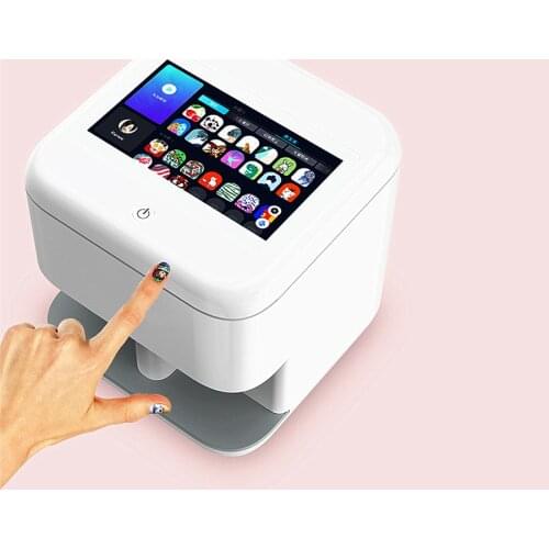 Home Use Portable Easy Fashion WIFI Control Intelligent Automatic Nail Printer Machine Manicure Nail Art Printer