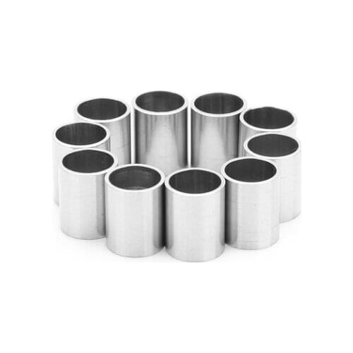 20pcs/lot stainless steel Spacer Beads Hole Beads Flat Beads Buddha Beads For DIY bracelet Jewelry Making f5ydf