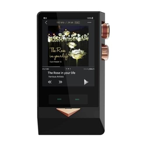 Cayin N8 Brass Black Vacuum Tube Portable player DSD256 PCM32Bit/384kHz SACD-ISO AK4497EQ USB coaxial IIS CayinN8 Brass LDAC