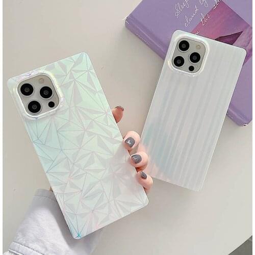 Luxury Laser Gradient Sequins Phone Case For iPhone 11 Pro Max XR XS Max X 7 8 Plus 12 Pro SE2020 Silicone Bumper Back Cover