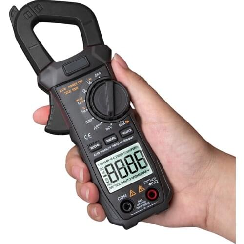 ST209 Digital Multimeter Clamp Meter 6000 Counts Auto Range True RMS DC/AC Current Clamp Tester Voltmeter
