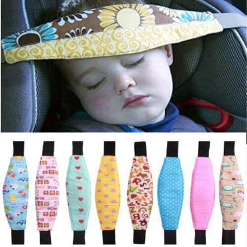 Infant Baby Car Seat Head Support Pillows Children Belt Fastening Belt Adjustable Boy Girl Sleep Positioner Baby Saftey Pillows