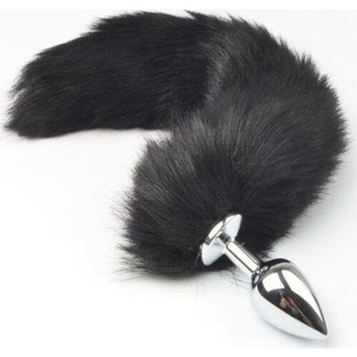 Toys for adults fox tail anal toy female dildo butt plug prostate massager dildo adult game butt sex toy for women