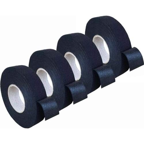 Adhesive Cloth Tape 4 Rolls Cloth Tape Wire Electrical Wiring Harness Car Auto Suv Truck 19mm*15m Car Velvet Wiring Harness Tap