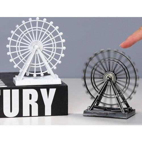 Ferris Wheel Alloy Model Retro Vintage Office Decor Photography Props Living Room Wine TV Cabinet Decorations C1