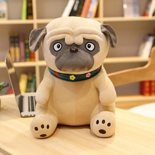 Cute Plush Shar Pei Dog Toys Stuffed Animal Pet Dog Dolls Bulldog Plush Toys Soft Shiba Inu Doll Kids Girl Gift
