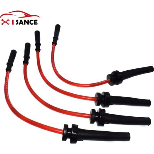 NEW Spark Plug Ignition Wires For Chrysler PT Cruiser Dodge Neon 2.4L 2429CC 148Cu. In. l4 GAS 2003-2007