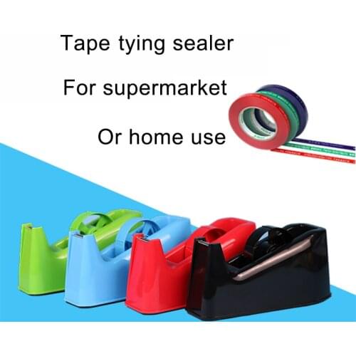 Supermarket vegetable strapping machine manual tape tying tools vegetable bundle up binding machine