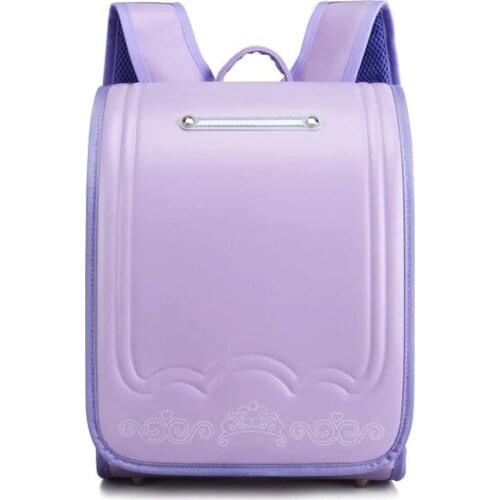 School Bags boys Girls Orthopedic school Backpacks kids Waterproof PU primary Grades 1-2 school backpack Children printing bag