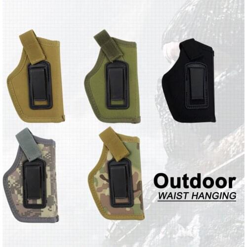 Concealed Holster Easy to Carry Oxford Cloth Universal Belt IWB Invisible Metal Clip Holster for Outdoor