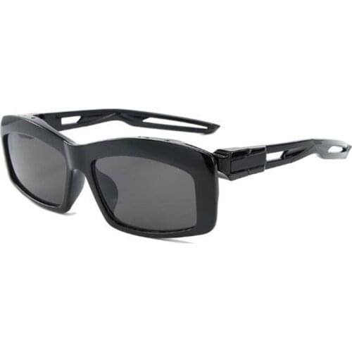 Black Rectangle Fashion Sunglasses women 2020 Luxury Brand Mechanical Leg Designer Shades Men Casual clothing accessories Eyewe