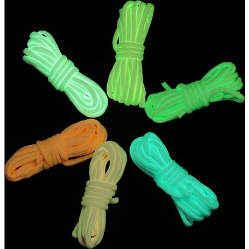 3/5/10 Meters 6 Colors Survival Luminous Paracord Rope Camp Glow 550LB 7 Strands Cords Lanyard Ropes Camping Equipment Outdoor